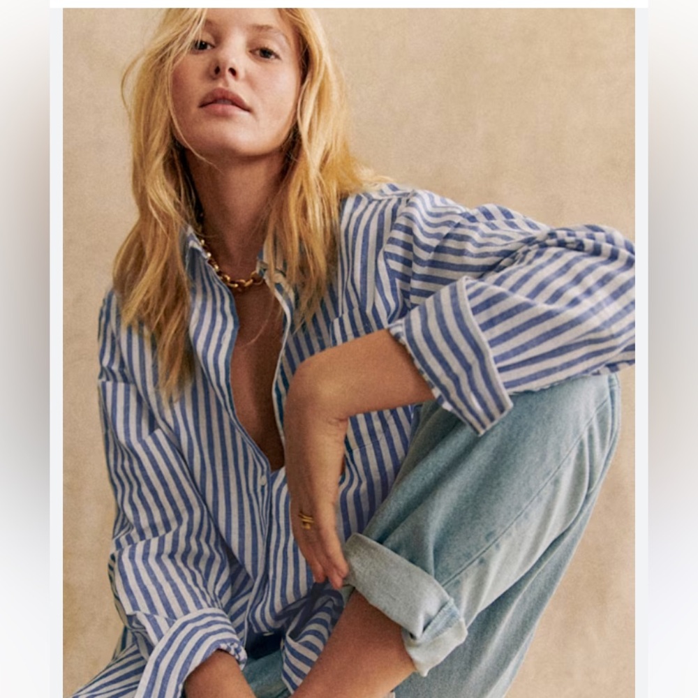 EUC Sezane Max Shirt M